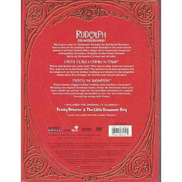 The Original Television Christmas Classics DVD Set Featuring Rudolph Frosty & Sa - Picture 2 of 2